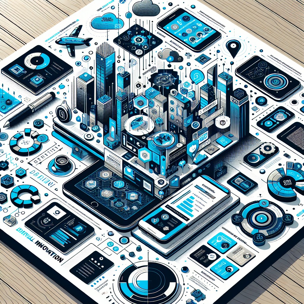 Couverture illustrant l'importance du digital pour les PME avec des éléments numériques modernes.