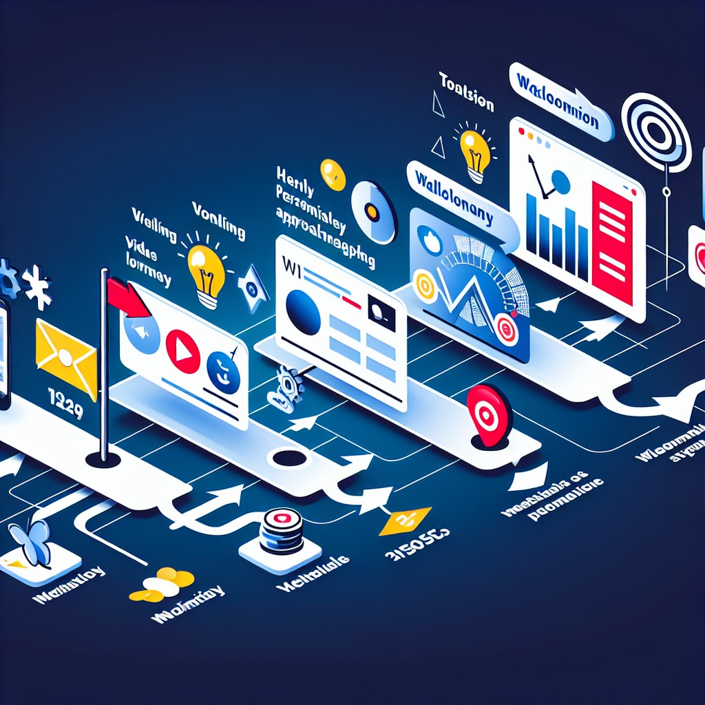 Graphique dynamique illustrant l'évolution de la publicité en ligne en Wallonie, des bannières simplistes aux approches hautement personnalisées.