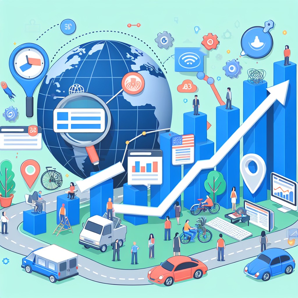 Un graphique montrant la croissance du trafic web après l'achat de backlinks de qualité.