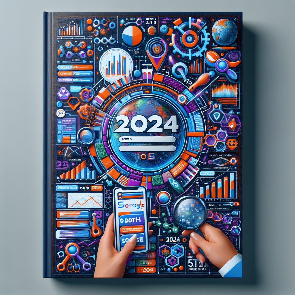 Image de couverture représentant des concepts de SEO et marketing digital pour les PMEs en 2024.