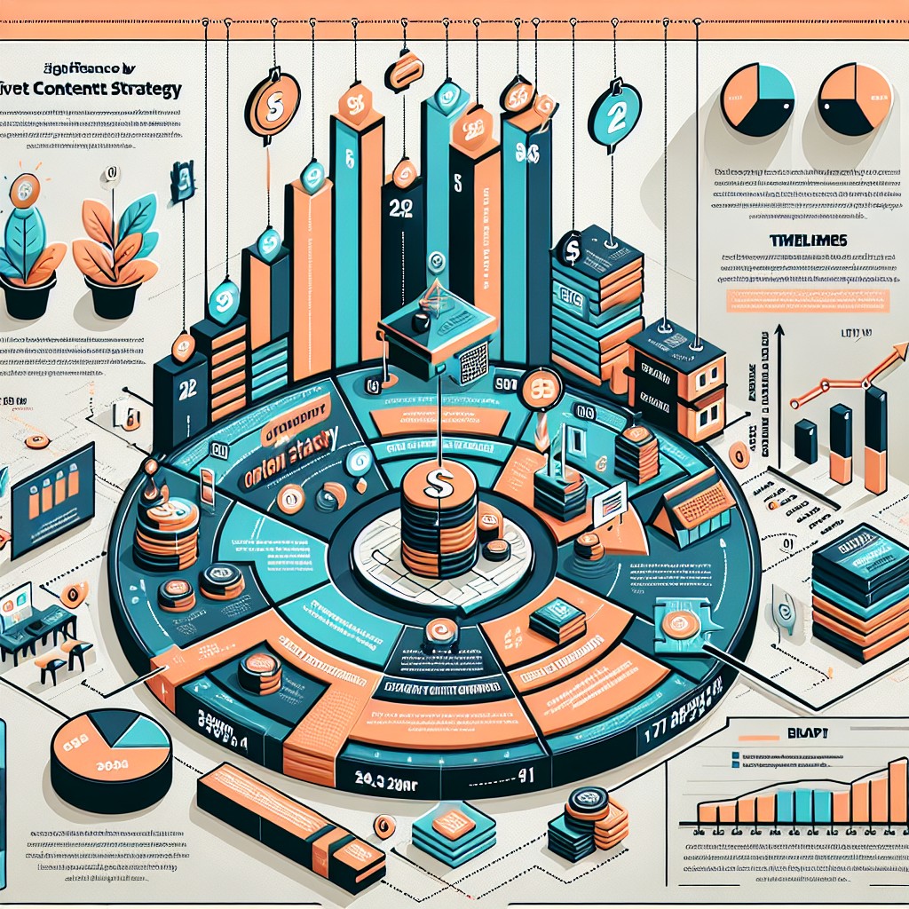 Un graphique illustrant l'importance d'une stratégie de contenu efficace pour les PME en 2024