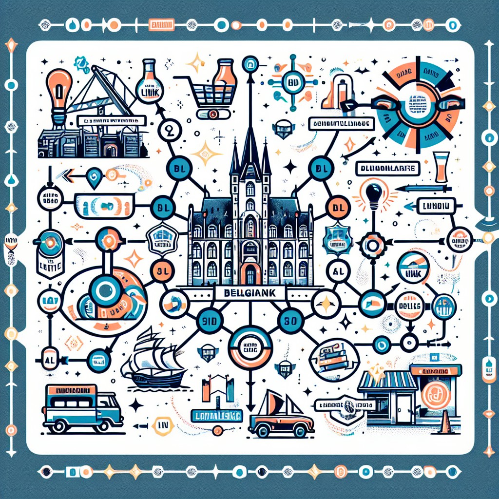 Graphique illustrant l'impact des différentes stratégies de liens sur le SEO d'une marque belge