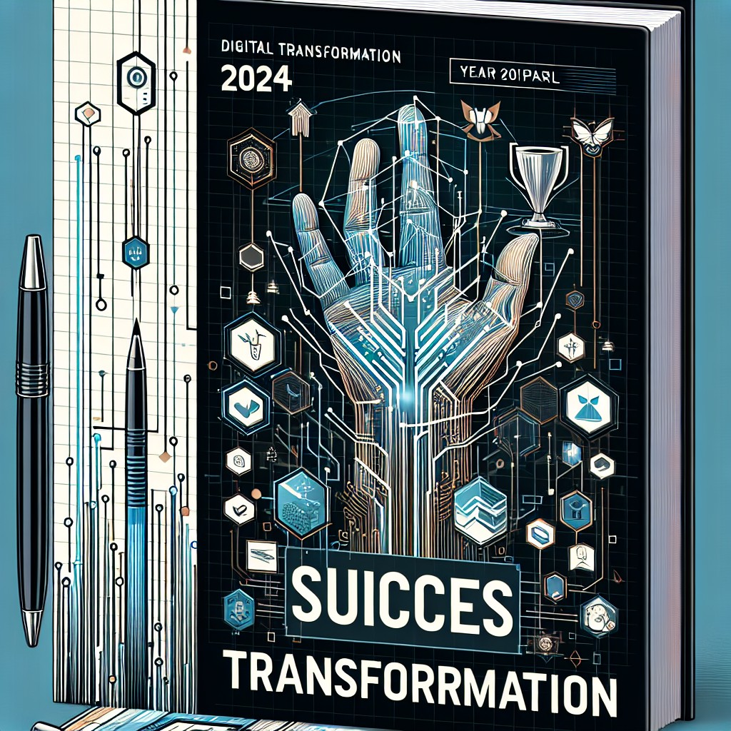 Couverture illustrant la transformation digitale avec le Succès Planner AlexCormon2024