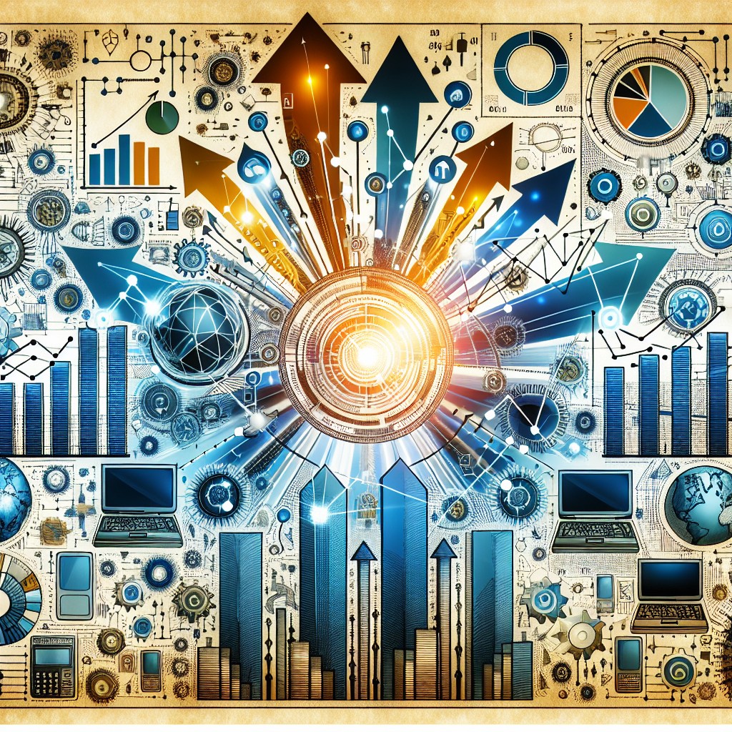 Couverture illustrant des stratégies de marketing digital pour les PME, avec des graphismes représentant l'augmentation de la visibilité en ligne.