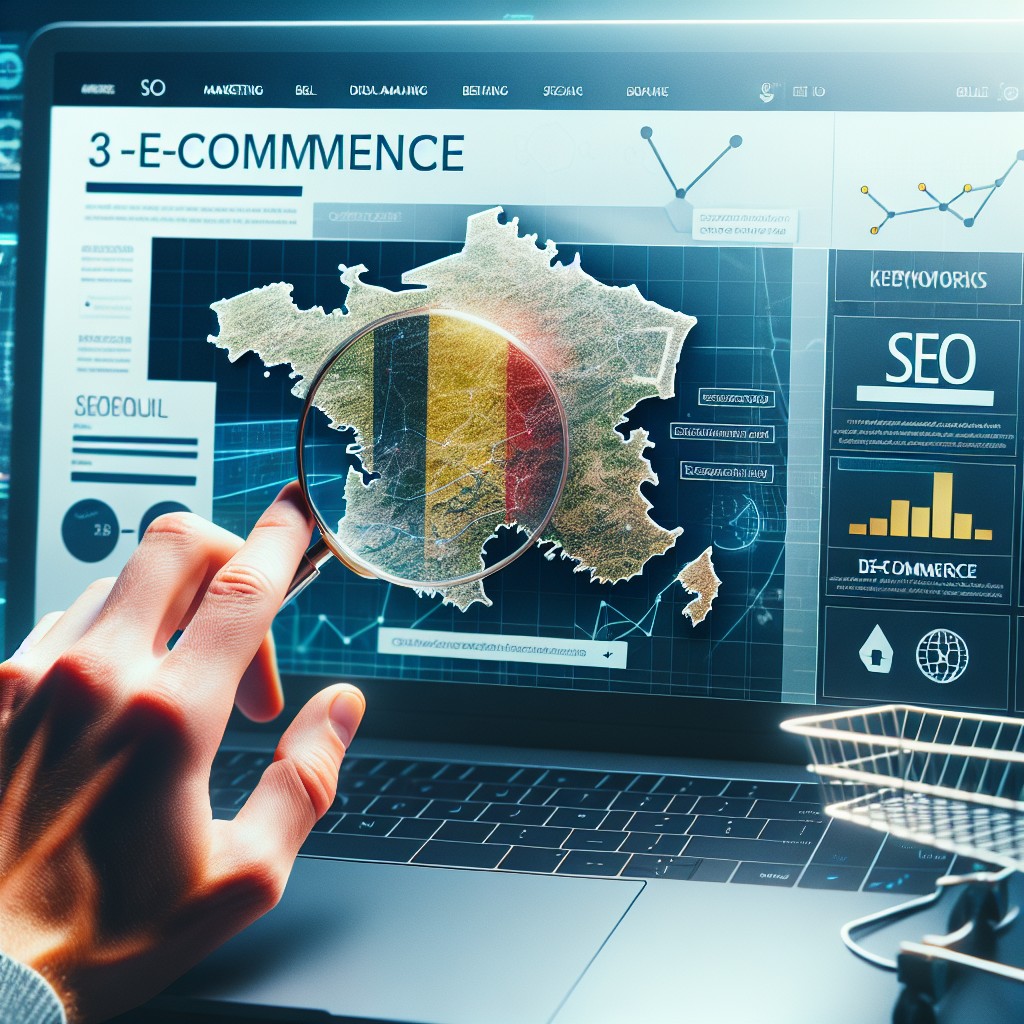 Couverture de l'article illustrant le SEO pour l'e-Commerce en Belgique