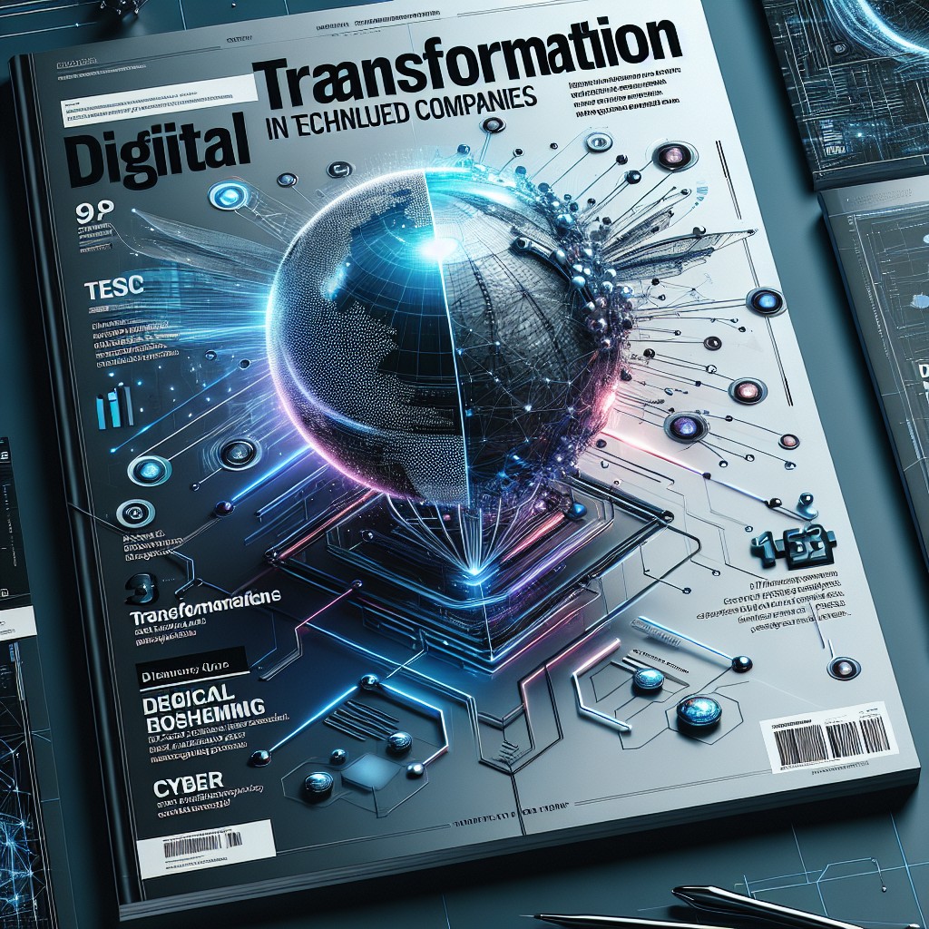 Couverture de l'article sur la transformation digitale dans les entreprises technologiques