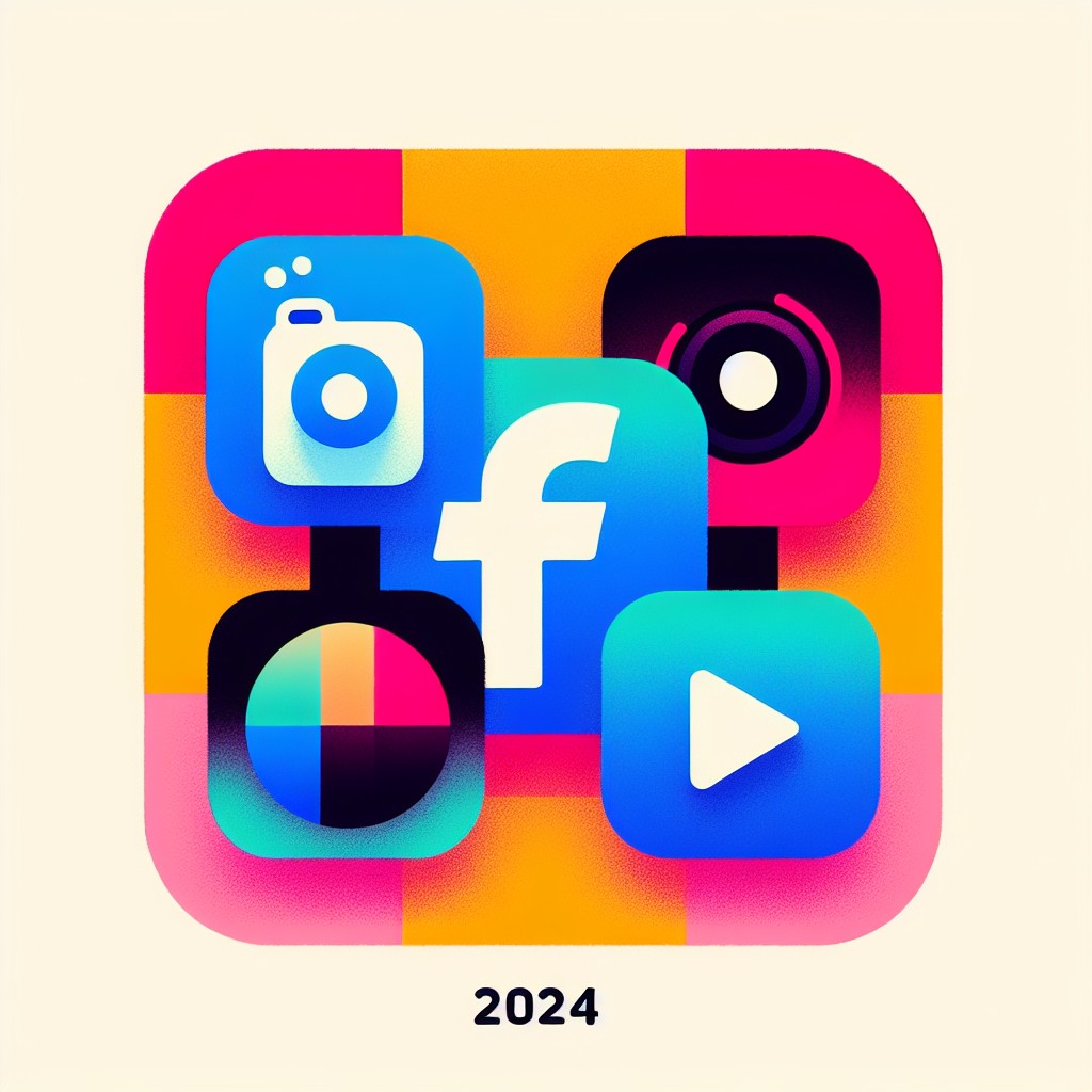 Image de couverture illustrant les réseaux sociaux en Belgique en 2024 avec des icônes de plateformes populaires comme Facebook, Instagram, et TikTok.