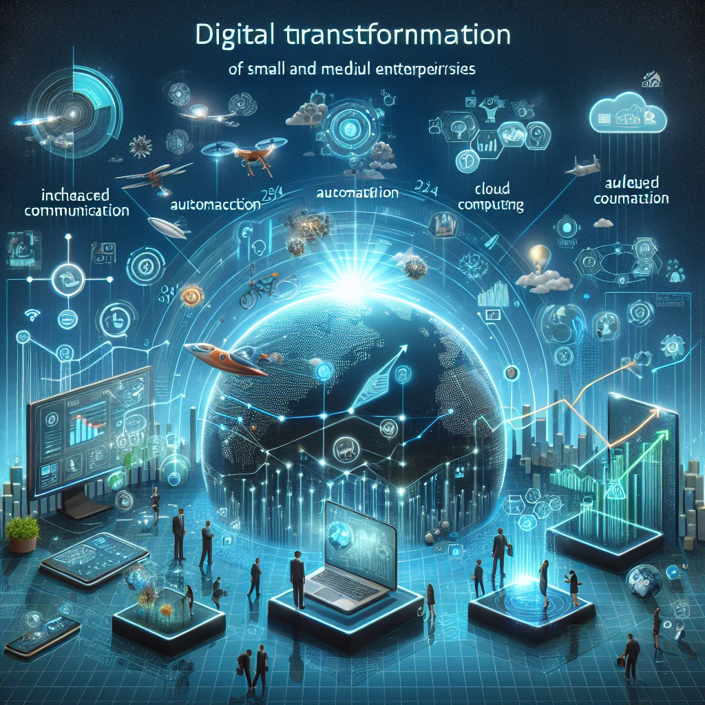 Image de couverture illustrant la transformation digitale des PME en 2024.