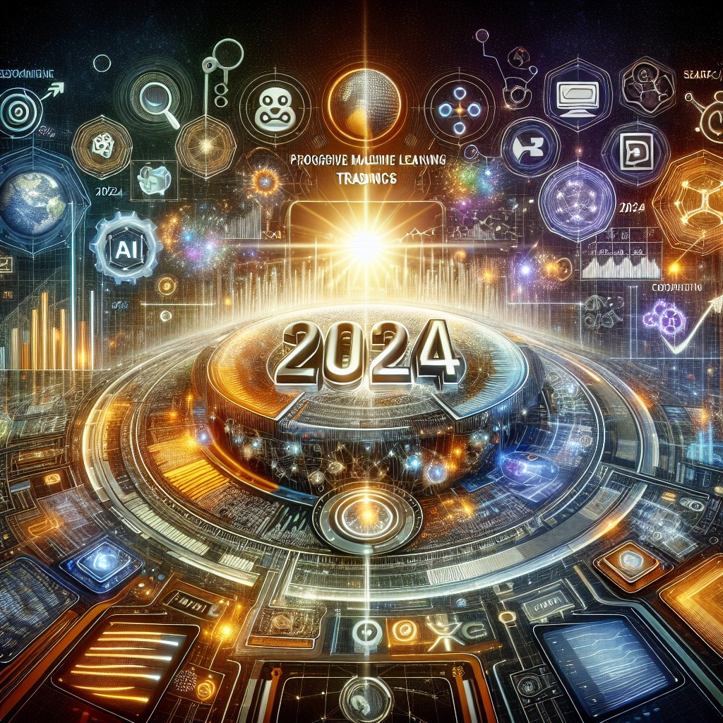 Couverture de l'article montrant des éléments visuels sur les tendances SEO pour 2024, incluant des éléments liés à l'IA et au machine learning.