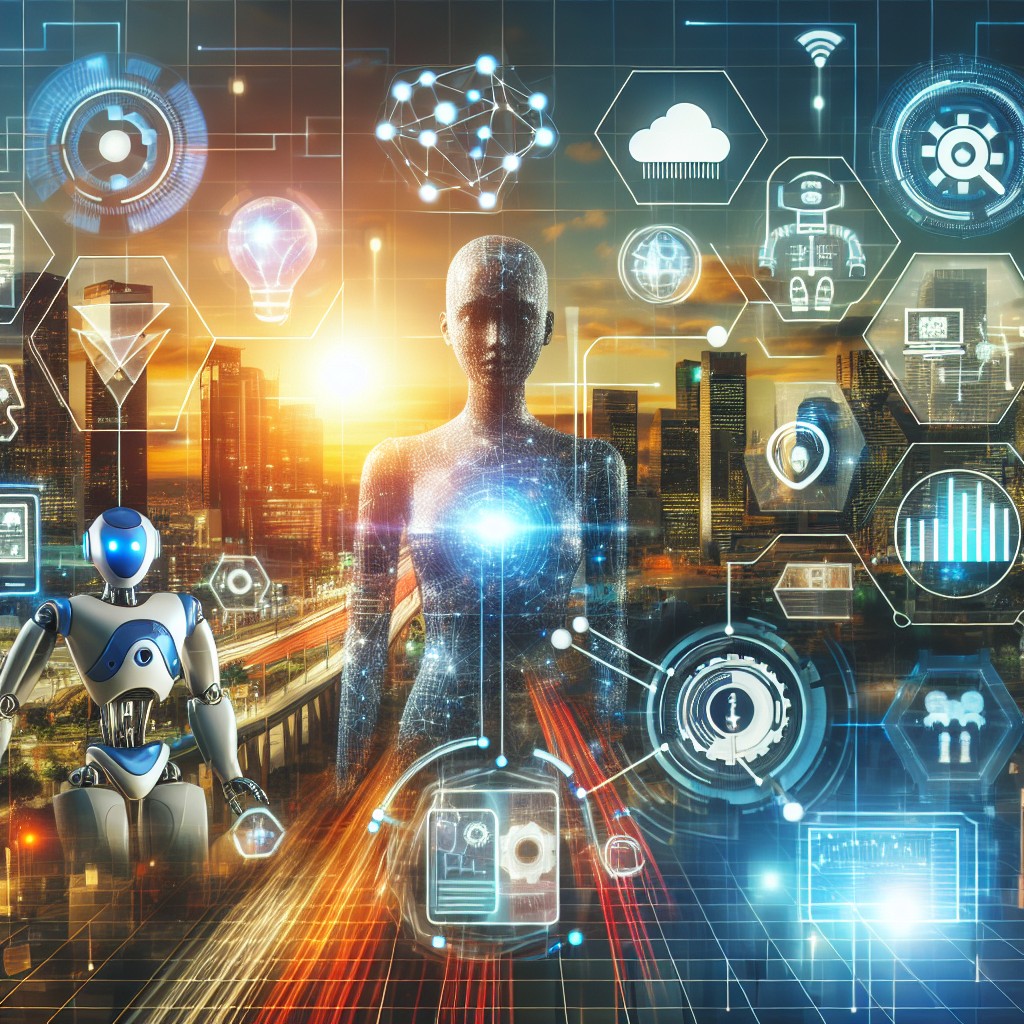 Image de couverture illustrant les tendances technologiques et digitales pour les PME en 2024.